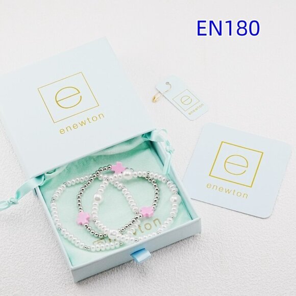 Enewton Pink Cross White Gold Bracelet Set - Picture 3 of 5
